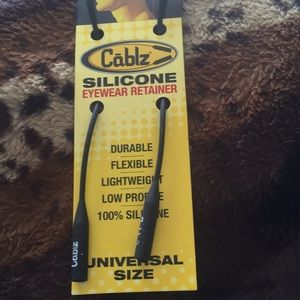 Cablz silicone eye wear retainer durable flex